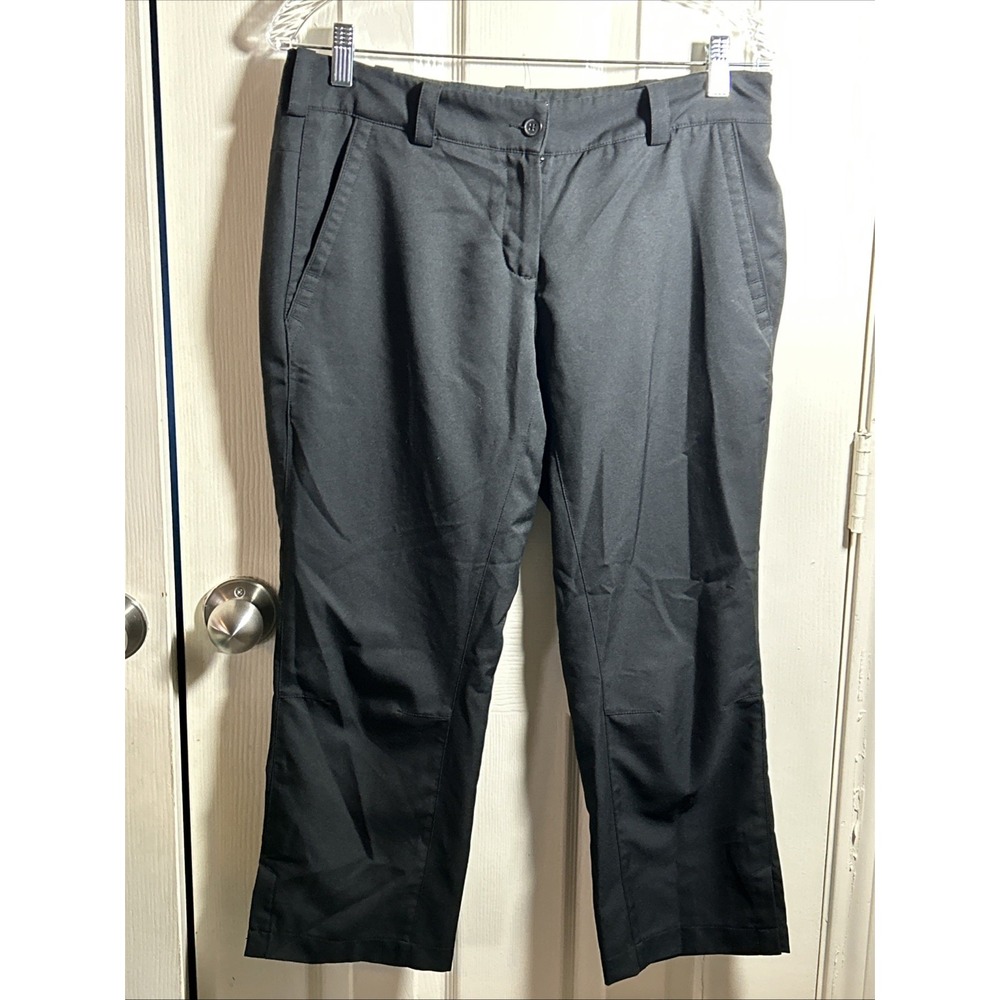 Nike Golf Modern Rise Black Tech Crop Pants Size 8 509743-010